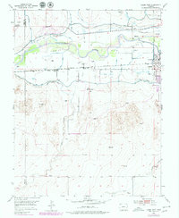 Lamar West 1952 topographic map thumbnail