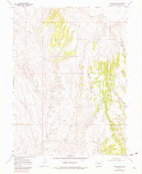 Lang Spring 1969 topographic map preview