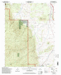 Larkspur 1994 topographic map thumbnail