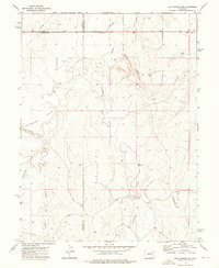 Last Chance NW 1973 topographic map thumbnail