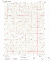 Lay SE 1969 topographic map thumbnail