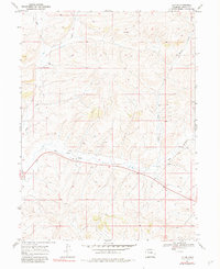 Lay SE 1969 topographic map thumbnail
