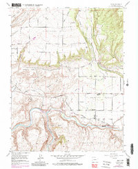 Lazear 1955 topographic map thumbnail