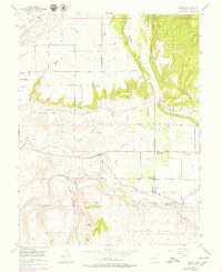 Lazear 1955 topographic map thumbnail