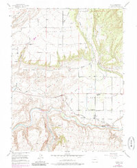 Lazear 1955 topographic map thumbnail