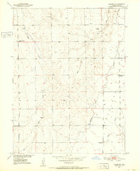 Leader NW 1951 topographic map thumbnail