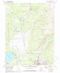 Leadville North 1970 topographic map thumbnail