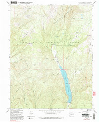 Lemon Reservoir 1964 topographic map thumbnail