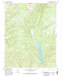 Lemon Reservoir 1964 topographic map thumbnail