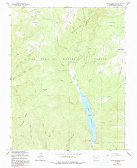Lemon Reservoir 1964 topographic map thumbnail
