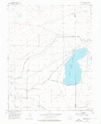 Lewis Ranch 1955 topographic map thumbnail