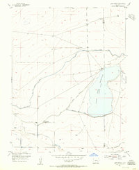 Lewis Ranch 1955 topographic map thumbnail