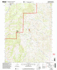 Lime Creek 2001 topographic map thumbnail