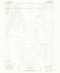 Lindon NE 1973 topographic map thumbnail