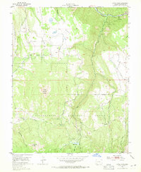 Little Cone 1953 topographic map thumbnail