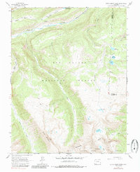 Little Squaw Creek 1964 topographic map thumbnail