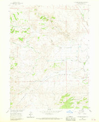 Livermore Mountain 1960 topographic map thumbnail