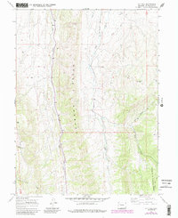 Lo 7 Hill 1966 topographic map thumbnail