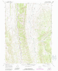 Lo 7 Hill 1966 topographic map thumbnail