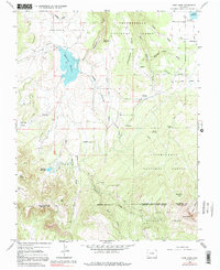 Lone Cone 1964 topographic map thumbnail