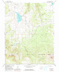 Lone Cone 1964 topographic map thumbnail