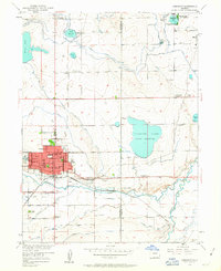 Longmont 1950 topographic map thumbnail