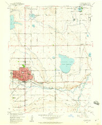 Longmont 1950 topographic map thumbnail