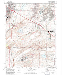 Louisville 1965 topographic map thumbnail