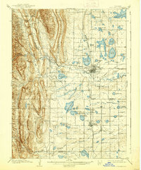 Loveland 1908 topographic map thumbnail
