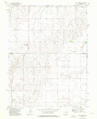 Lusto Springs 1973 topographic map thumbnail