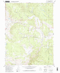 Lynx Pass 1980 topographic map thumbnail