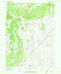 M F Mountain 1962 topographic map thumbnail
