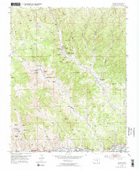 Madrid 1951 topographic map preview