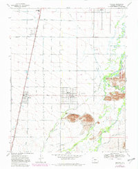 Manassa 1967 topographic map thumbnail