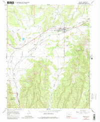 Mancos 1965 topographic map preview
