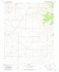 Mariano Wash West 1979 topographic map thumbnail