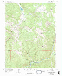 Matchless Mountain 1967 topographic map thumbnail