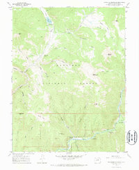 Matchless Mountain 1967 topographic map thumbnail