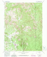 Mc Curdy Mountain 1956 topographic map thumbnail