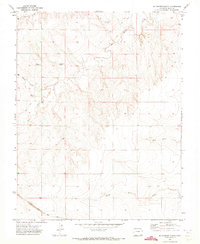 Mc Endree Ranch 1971 topographic map thumbnail