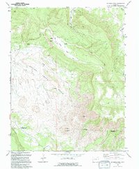 Mc Kenna Peak topographic map thumbnail