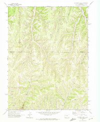McCarthy Gulch 1971 topographic map thumbnail