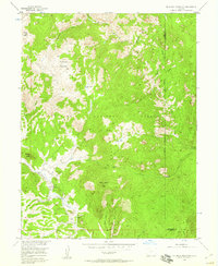 Mc Curdy Mountain 1956 topographic map thumbnail