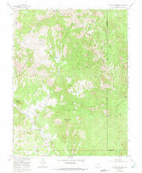 Mc Curdy Mountain 1956 topographic map thumbnail