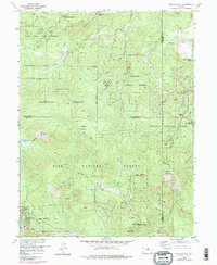 Meridian Hill 1957 topographic map thumbnail