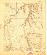 Mesa De Maya 1893 topographic map thumbnail