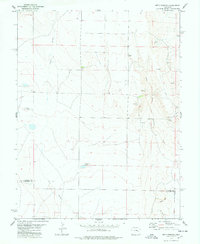 Metz Springs 1978 topographic map thumbnail