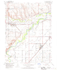 Milliken 1950 topographic map thumbnail