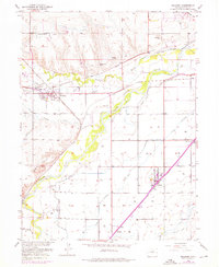 Milliken 1950 topographic map thumbnail