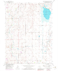 Milton Reservoir 1950 topographic map thumbnail